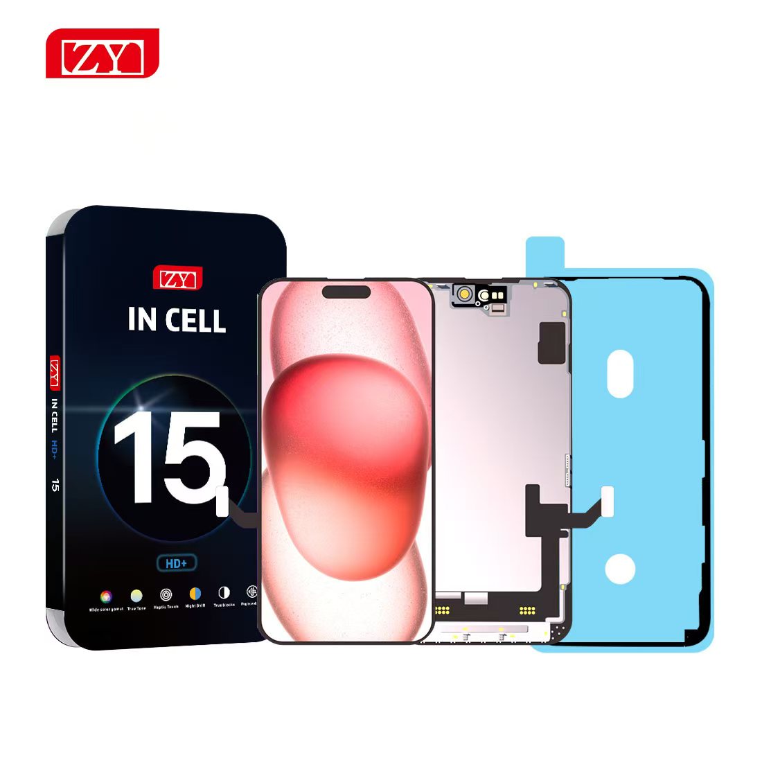 iPhone 15 - Pantalla | (InCell) (ZY) (HD+)
