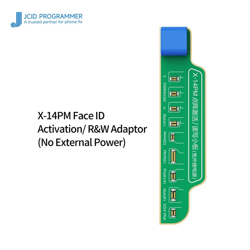 V1SE X-14PM Power Free Integrated Face ID Repair Adaptor -JCID