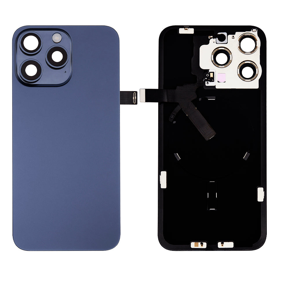 iPhone 15 Pro Max Tapa con Placa de Metal