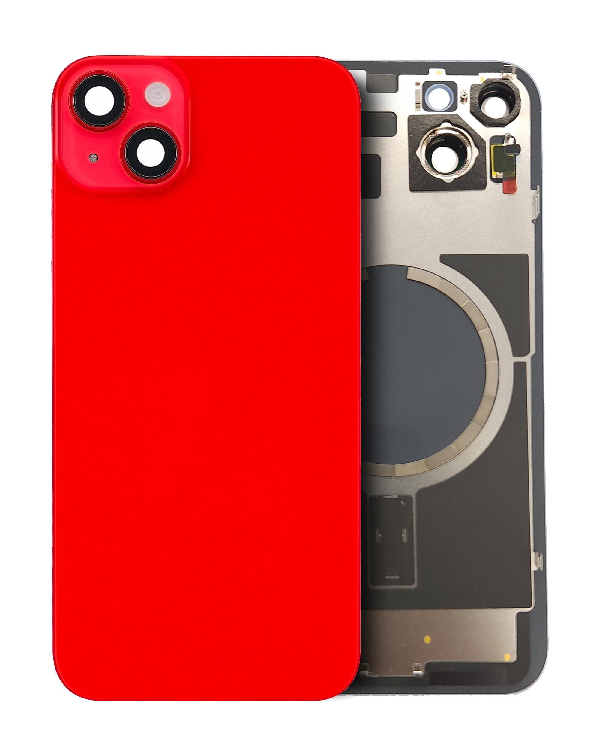 iPhone 14 Plus Tapa con Placa de Metal