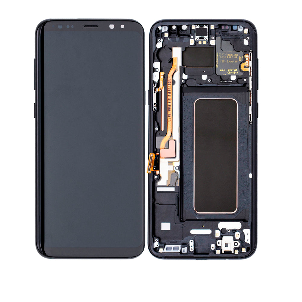 Samsung Galaxy S8 Plus Display (Incell) With Frame (Phantom Black)